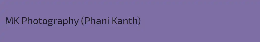 MK Photography (Phani Kanth)